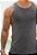 Regata Gringa Algodão Cinza Grafite - Imagem 4