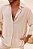 Camisa Oversized Viscolinho Areia - Imagem 2
