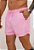 Shorts Barra Italiana Linho Rosa - Imagem 1