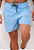 Shorts Tactel Azul Bebê - Imagem 1