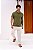 Camiseta Texturizada Polo Verde Musgo - Imagem 3