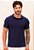 Camiseta Texturizada Polo Azul Marinho - Imagem 1