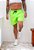 Shorts Tactel Verde Limão - Imagem 3
