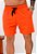 Shorts Tactel Laranja - Imagem 1