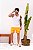 Shorts Tactel Laranja Neon - Imagem 3
