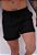 Shorts Barra Italiana Linho Preto - Imagem 1