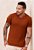 Camiseta Tricot Texturizada Terracota - Imagem 1