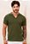 Camiseta Tricot Verde Musgo - Imagem 1