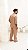 Conjunto Linho Listrado Nude - Imagem 5