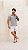 Camiseta Polo Tricot Cinza Mescla - Imagem 2