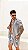 Conjunto Linho Listrado Cinza Grafite - Imagem 8