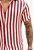 Conjunto Linho Listrado Vermelho - Imagem 3