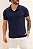 Camiseta Polo Tricot Azul Marinho - Imagem 2