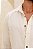 Camisa Linho Manga Longa Off White - Imagem 4