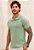 Camiseta Polo Tricot Texturizada Verde Menta - Imagem 1