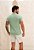 Camiseta Polo Tricot Texturizada Verde Menta - Imagem 8