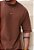 Camiseta Oversized Marrom Chocolate - Imagem 3