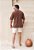 Camiseta Oversized Marrom Chocolate - Imagem 8