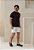 Camiseta Tricot Texturizada Marrom Café - Imagem 4