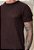 Camiseta Tricot Texturizada Marrom Café - Imagem 5