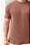 Camiseta Algodão Marrom Chocolate - Imagem 2