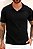 Camiseta Tricot Texturizada Preta - Imagem 2