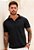 Camiseta Texturizada Polo Preta - Imagem 1