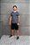 Camiseta Dry Fit Cinza Grafite - Imagem 4