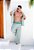 Conjunto Tricot Bicolor Verde Menta - Imagem 6
