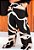 Calça Pantalona Estampada - Imagem 1