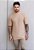 Camiseta Texturizada Bege - Imagem 6