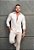 Camisa Social Acetinada C/ Elastano Bege - Imagem 11