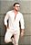 Camisa Social Acetinada C/ Elastano Bege - Imagem 6
