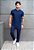 Camiseta Polo Dry Fit Azul Marinho - Imagem 8