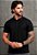 Camiseta Polo Dry Fit Preta - Imagem 1