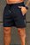 Shorts Dry Fit Azul Marinho - Imagem 1