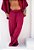 Conjunto Kimono + Calça Vermelho Marsala - Imagem 2