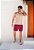 Shorts Viscomalha Vermelho Marsala - Imagem 2