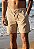 Shorts Alfaiataria Linho Areia - Imagem 1
