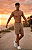 Shorts Alfaiataria Linho Nude - Imagem 4