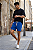 Shorts Alfaiataria Linho Azul Bic - Imagem 3