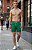 Shorts Alfaiataria Linho Verde Bandeira - Imagem 4