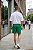 Shorts Alfaiataria Linho Verde Bandeira - Imagem 5