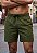 Shorts Linho Verde Militar - Imagem 1