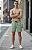 Shorts Linho Verde Menta - Imagem 5