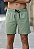 Shorts Linho Verde Menta - Imagem 1