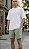 Shorts Linho Verde Menta - Imagem 4
