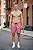 Shorts Alfaiataria Linho Rosé - Imagem 3