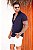 Camisa Viscose Azul Marinho - Imagem 3