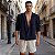 Camisa Capri Azul Marinho (2 Formas de Uso) - Imagem 6